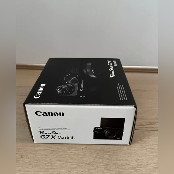Canon Powershot Digital Camera PowerShot G7 X Mark III Black- BRAND NEW - Picture 2 of 7